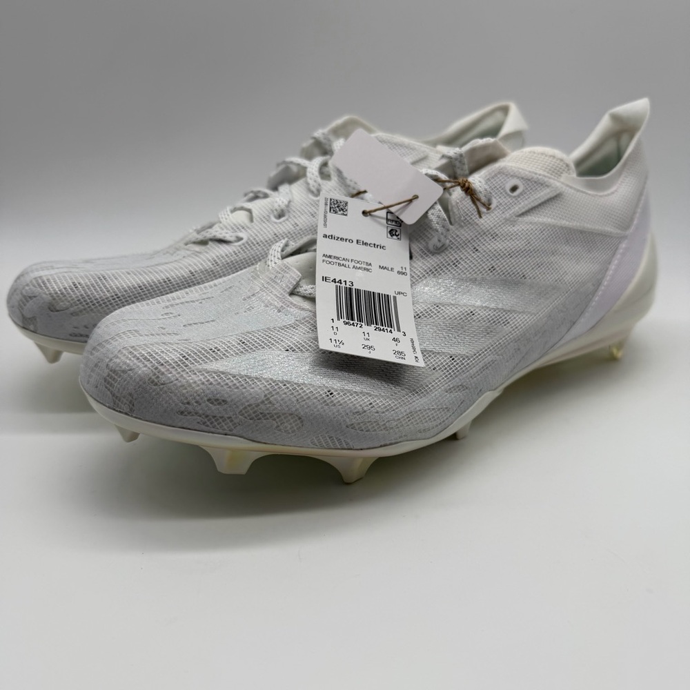 Adidas Adizero Electric Speed Juice Football Cleats White Men’s Size 11.5 IE4413